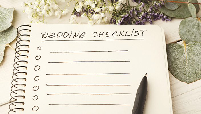 Wedding checklist